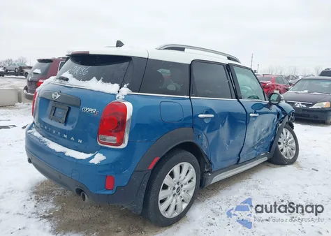 2018 Mini Countryman Cooper S z USA, uszkodzony, nr VIN WMZYT5C38J3E69286
